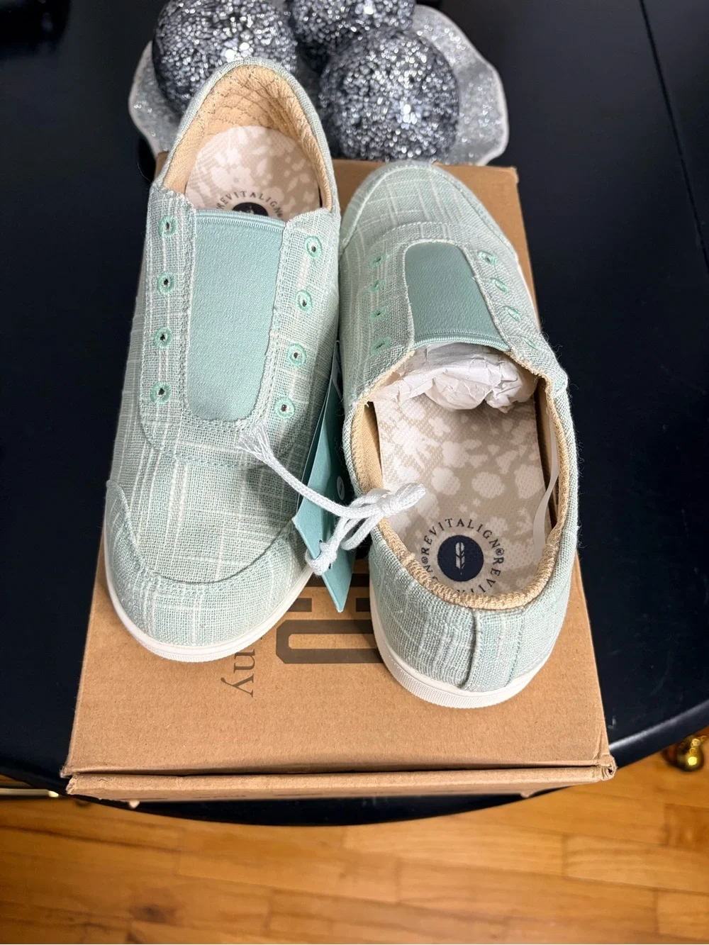 Revitalign Orthotic Canvas Slip-On Sneakers